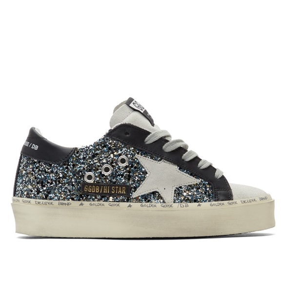 Golden Goose Shoes - Golden Goose Hi-Star Glitter / 39